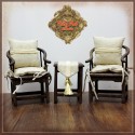 Set Table, Chaises et coussins pour poupée Ten Ping - Ruby Red