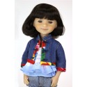 Poupée Hanna Fashion Friends - Ruby Red