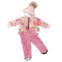 Ensemble Hiver fleuri pour Poupée 45-50 Cm - Götz