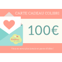Carte CADEAU Colibri de 100 Euros