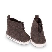 Bottillons gris zippés - Götz