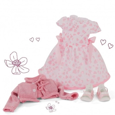 Ensemble Pink Love pour Poupée 45-50 cm - Götz