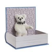 Ours Study Buddy et son Livre - Charlie Bears en Peluche