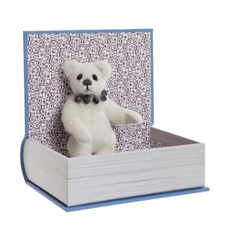 Ours Study Buddy et son Livre - Charlie Bears en Peluche Ours Study Buddy et son Livre - Charlie Bears en Peluche