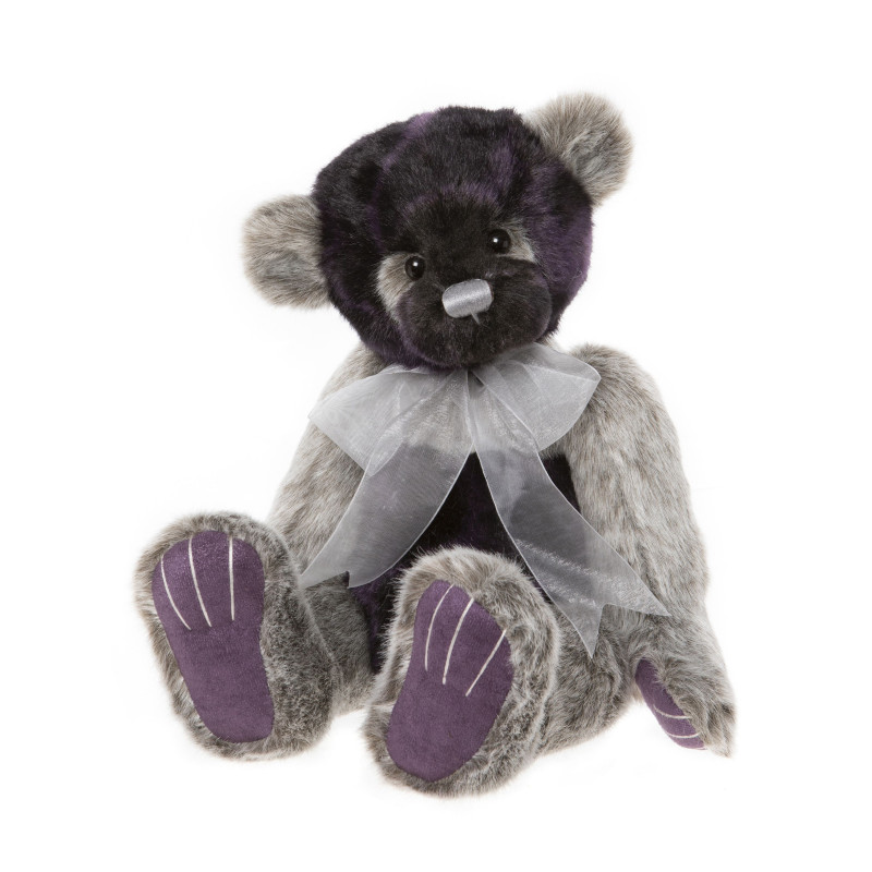 チャーリーベアーズ パープルパンダ Panda Logan Charlie Bears Plush