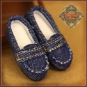 Chaussures Mocassins bleu jean pour InMotion Girls 30 cm - Ruby Red