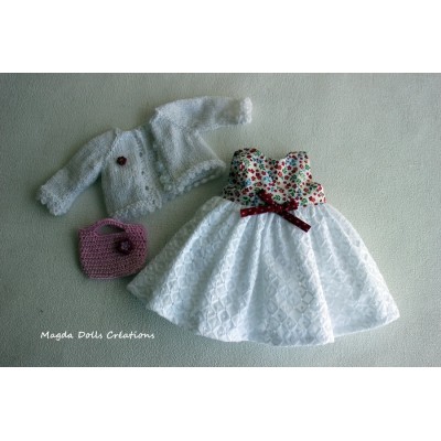 Ensemble Dille pour Poupée Minouche - Magda Dolls Creations