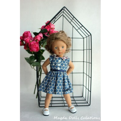 Ensemble Myosotis pour Poupée Minouche - Magda Dolls Creations