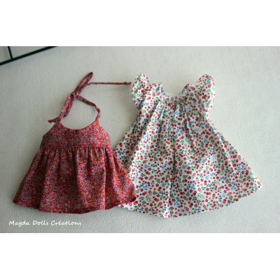 Ensemble Renoncule pour Poupée Minouche - Magda Dolls Creations