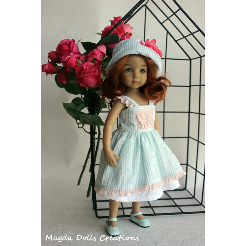 Heliconia set for Little Darling doll - Magda Dolls Creations