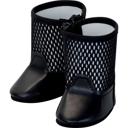 Bottes noires poupée Finouche - Petit Collin Bottes noires poupée Finouche - Petit Collin