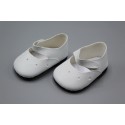 Ballerines blanches pour Las Reinas 60 cm - Paola Reina