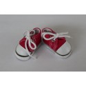 Sneakers à lacets en toile Gentiane