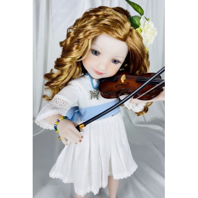 Poupée Lilou et son Violon Fashion Friends - Ruby Red