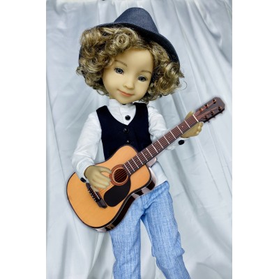Poupée Sasha et sa guitare Fashion Friends - Ruby Red