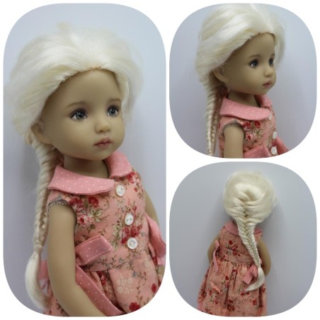 Perruque Elsa pour Little Darling Perruque Elsa pour Little Darling