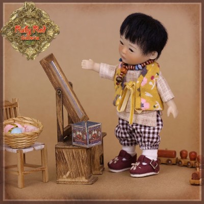 Ensemble Douceur de Vivre pour Shan - Ruby Red
