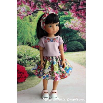 Tenue Aga pour poupée Siblies - Magda Dolls Creations