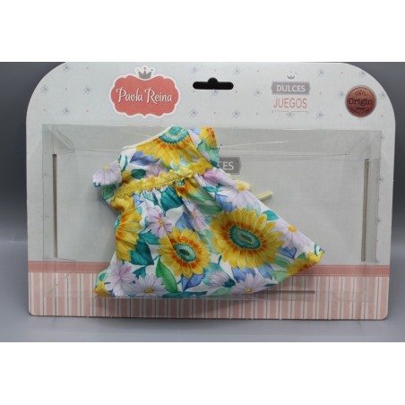 Vêtement Dasha Robe fleurie pour poupée Las Amigas
