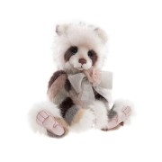 Panda Plumo Elaine - Charlie Bears en Peluche