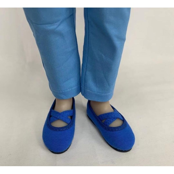 Ballerines bleues Juliette pour Fashion Friends Ruby Red