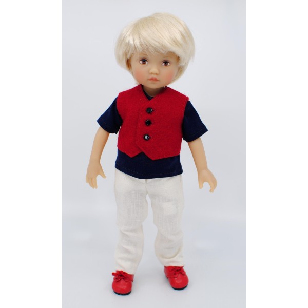 Poupée garçon Albert - Moule Mardi - Edition 2021 - Boneka