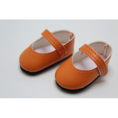 Chaussures Mary Jane orange pour Poupées Las Amigas - Paola Reina