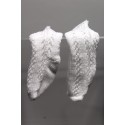 Paire chaussettes ivoire pour poupée Las Amigas - Paola Reina