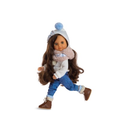 Poupée Eva articulée Cheveux bruns - Edition 2022