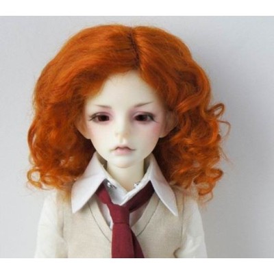 Perruque Mohair Corail pour Little Darling