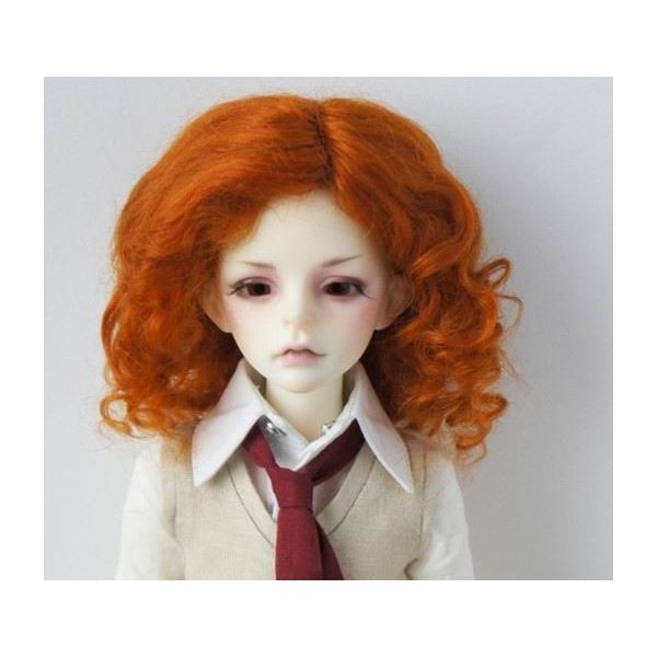 Perruque Mohair Corail pour Little Darling