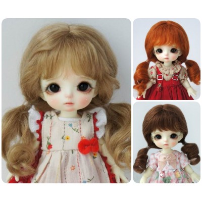 Perruque Mohair Jade pour Little Darling