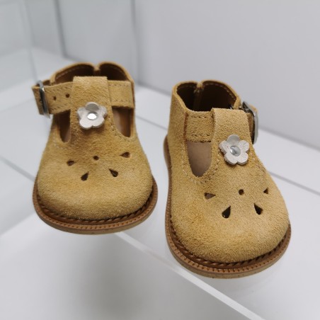 Chaussures Babies en cuir avec boucle Wagner Chaussures Babies en cuir avec boucle Wagner