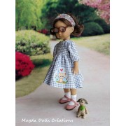 Tenue Franche pour poupée Boneka - Magda Dolls Creations