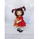 Poupée Clara en Coton Bio 38 cm - Art 'n Doll