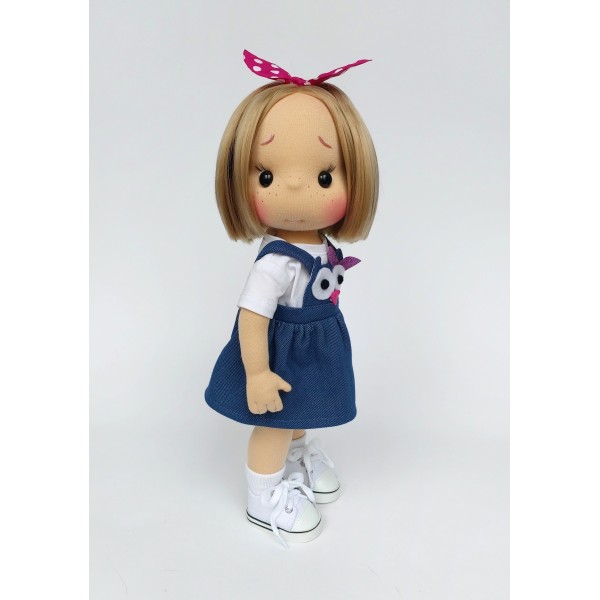 Poupée Mimi en Coton Bio 38 cm - Art 'n Doll