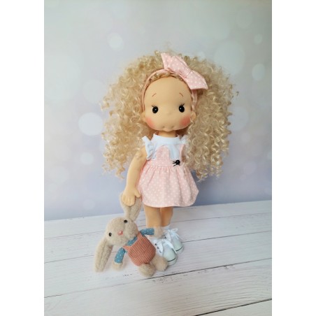 Poupée Mary en Coton Bio 38 cm - Art 'n Doll Poupée Mary en Coton Bio 38 cm - Art 'n Doll
