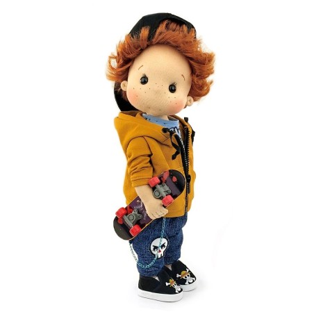 Poupée Frank en Coton Bio 38 cm - Art 'n Doll Poupée Frank en Coton Bio 38 cm - Art 'n Doll