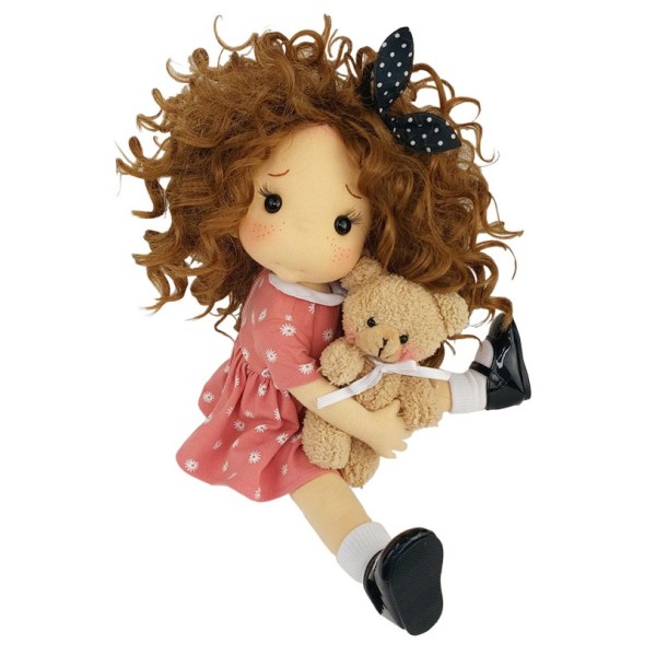Poupée Lucy en Coton Bio 38 cm - Art 'n Doll