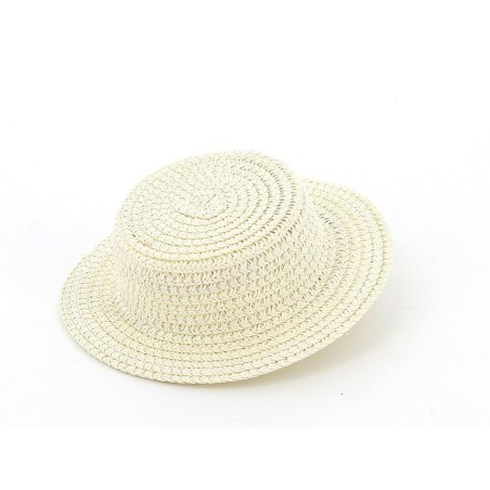 Chapeau de paille pour Poupée Petit Collin 40-48 Cm Chapeau de paille pour Poupée Petit Collin 40-48 Cm