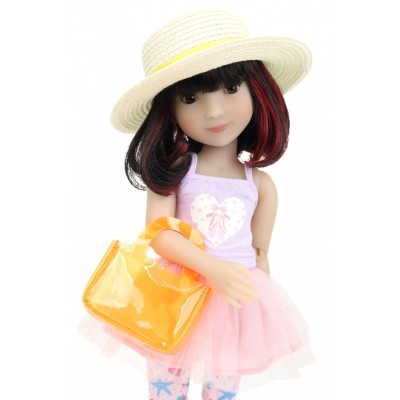 Hats Off for Siblies Doll - Ruby Red