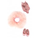 Tenue de ballerine pour poupée Siblies Ruby Red