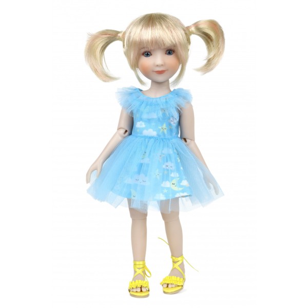 Over the Moon for Siblies Doll - Ruby Red