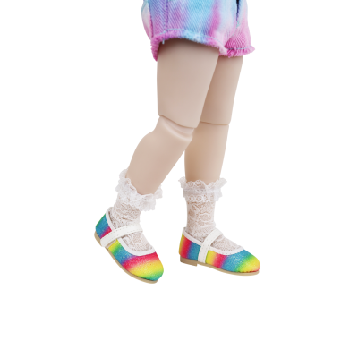 Fashion Friends Doll Work and Play Shoes Set - Ruby Red