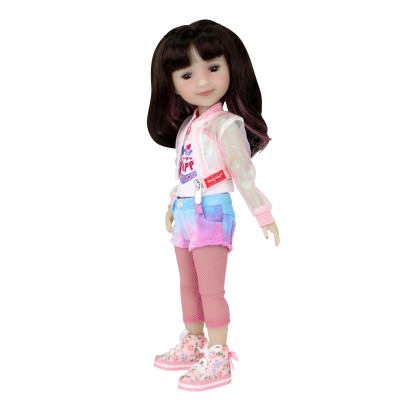 Fashion Friends Splash of Style Hanna Doll - Ruby Red