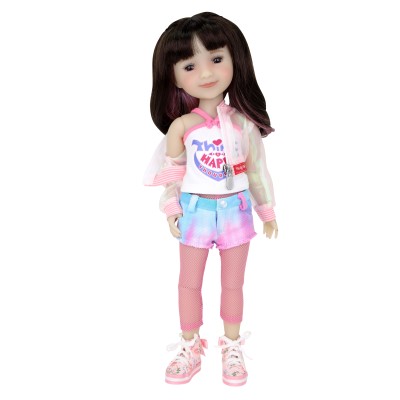 Fashion Friends Splash of Style Hanna Doll - Ruby Red