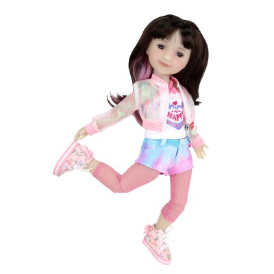 Fashion Friends Splash of Style Hanna Doll - Ruby Red
