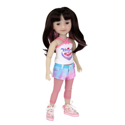 Fashion Friends Splash of Style Hanna Doll - Ruby Red