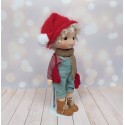 Noël Inspiration Poupée Waldorf 38 cm - Art 'n Doll