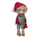 Poupée Noël en Coton Bio 38 cm - Art 'n Doll